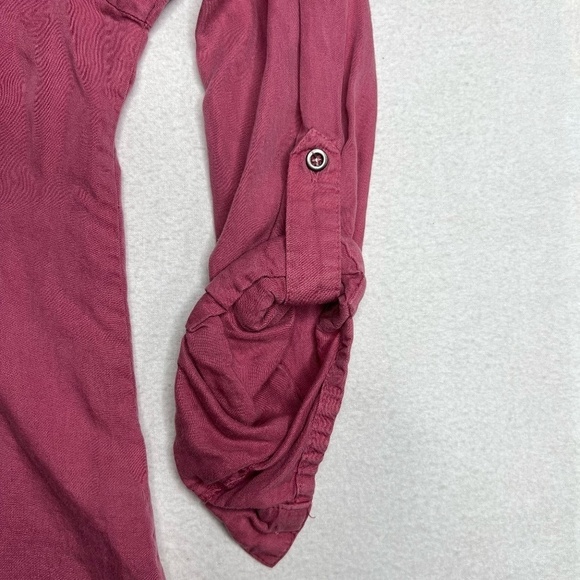 Cotton On Women's Button Down Long Sleeve Mauve Blouse Size XS‎ - Picture 6 of 8